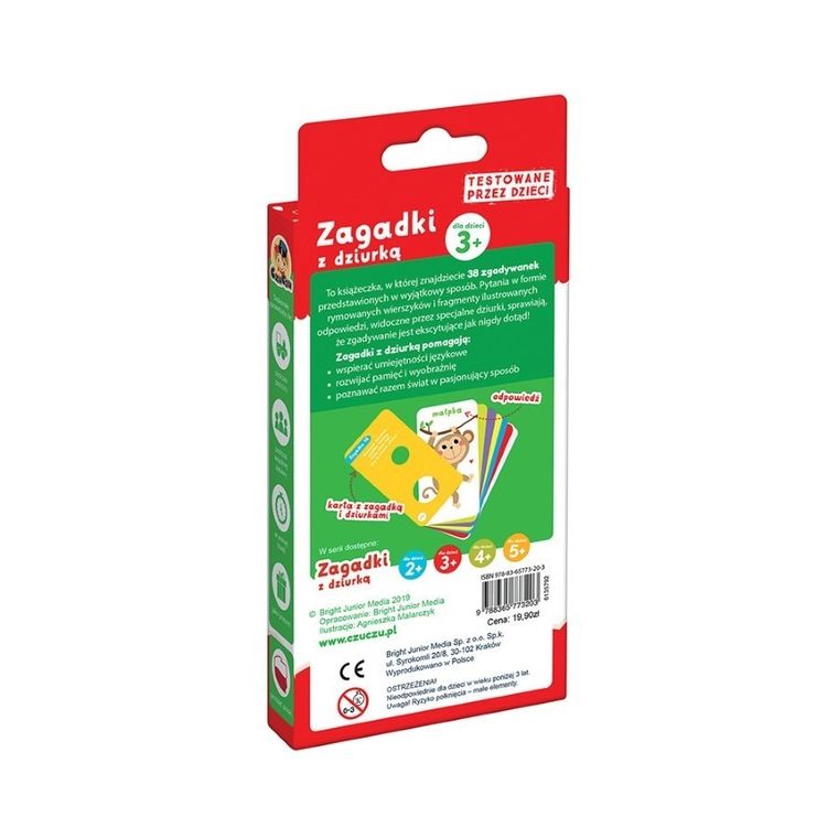 CzuCzu, Zagadki z dziurką dla dzieci 3+
