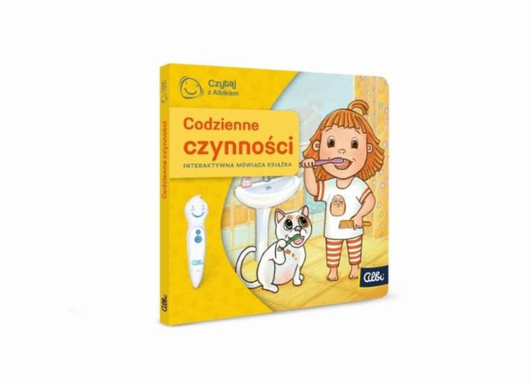 Czytaj z Albikiem. Mini książeczka. Codzienne czynności