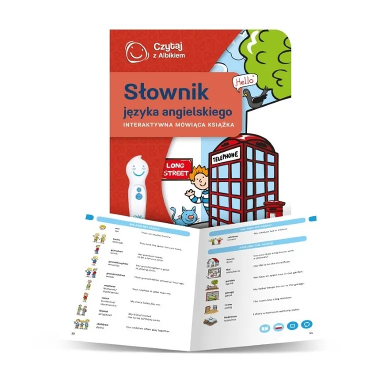 Czytaj z Albikiem. Słownik języka angielskiego