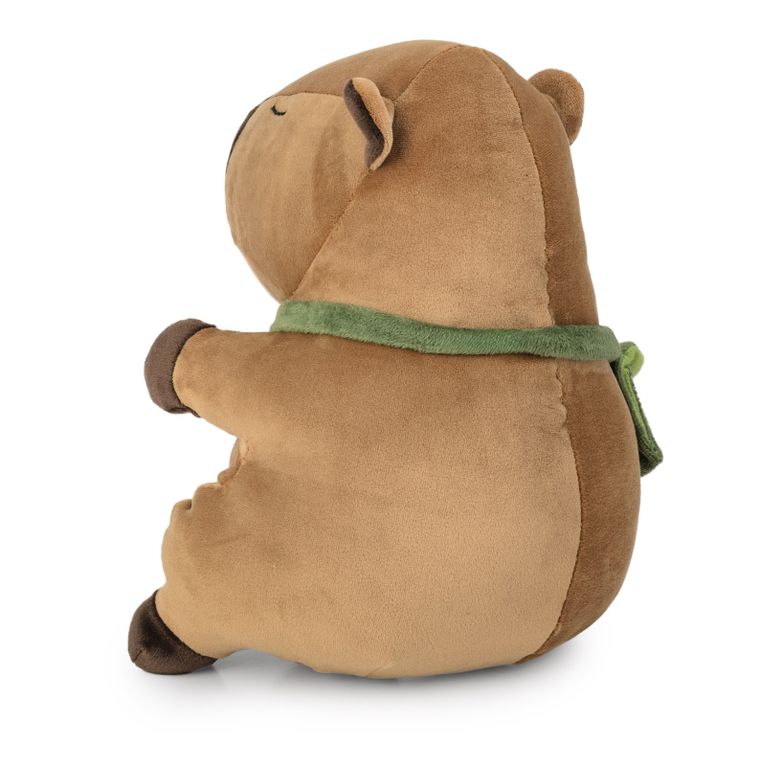 Daffi, Kapibara z zieloną torebką, maskotka 25 cm