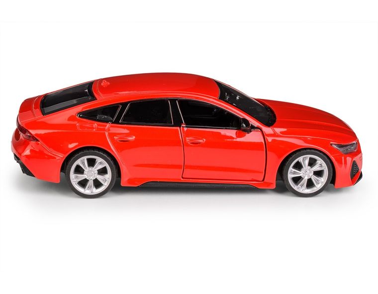 Daffi, MSZ, Audi RS 7 Sportback, pojazd, model metalowy, czerwony, 1:35