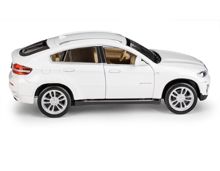 Daffi, MSZ, BMW X6, pojazd, model metalowy, biały, 1:32