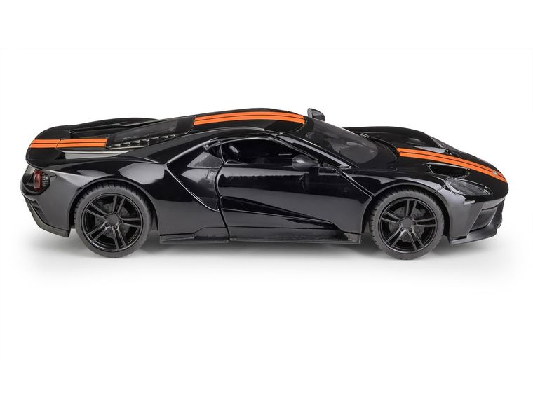 Daffi, MSZ, Ford GT 2017, pojazd, model metalowy, czarny, 1:32