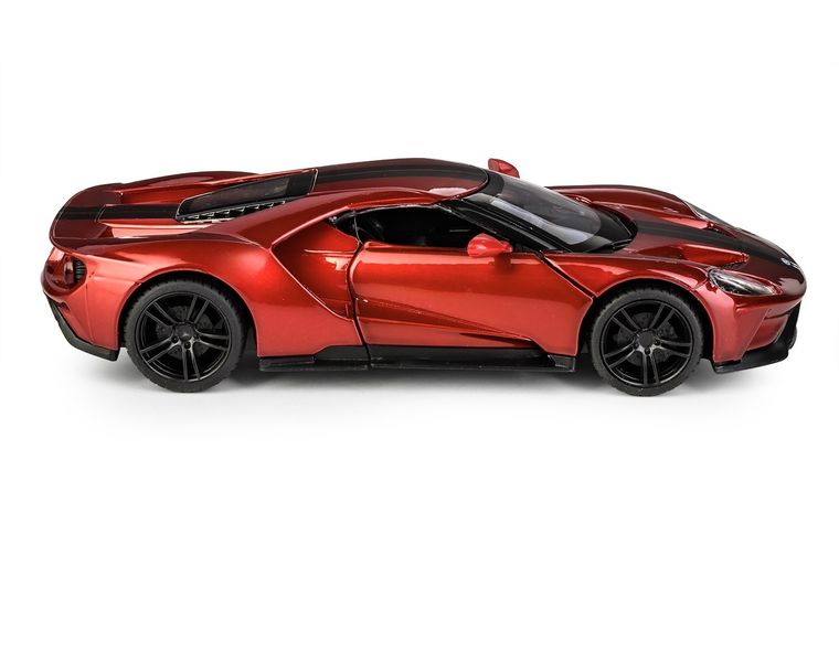 Daffi, MSZ, Ford GT 2017, pojazd, model metalowy, czerwony, 1:32