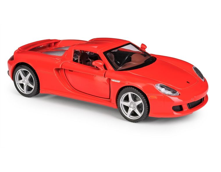 Daffi, MSZ, Porsche Carrera GT, pojazd, model metalowy, czerwony, 1:32