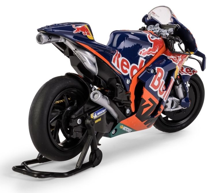 Daffi, Red Bull KTM Factory Racing Team RC16 2022 Rider: Brad Binder No.33, motocykl, model metalowy, 1:12