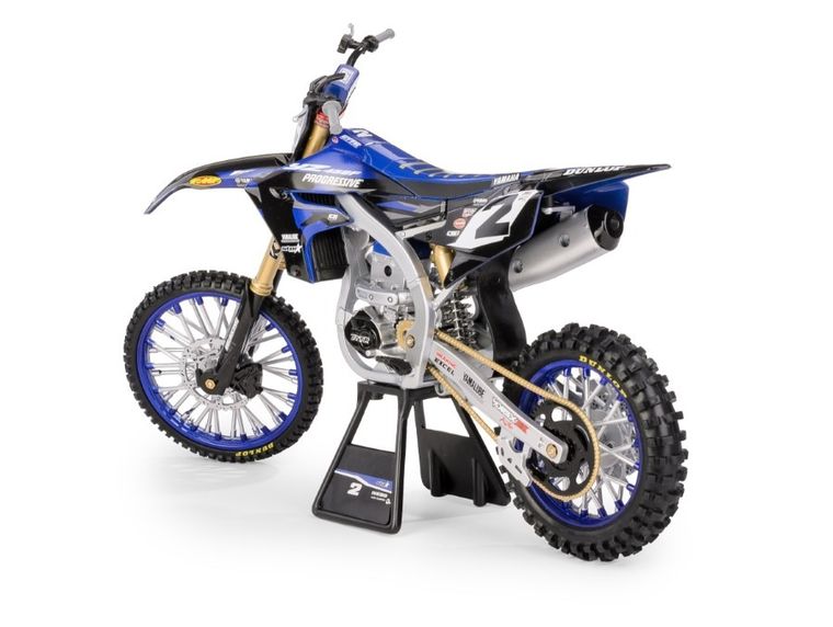 Daffi, Yamaha YZ450F Star Racing Team Bike 2022 Rider: Cooper Webb No.2, motocykl, model metalowy, 1:6