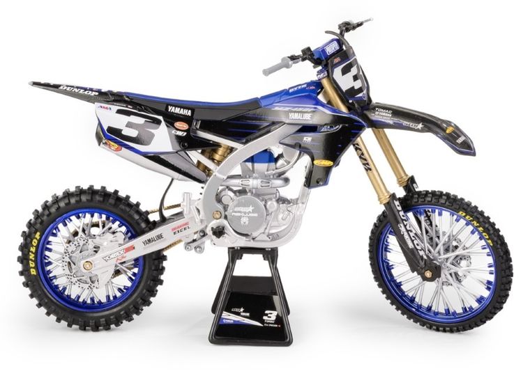 Daffi, Yamaha YZ450F Star Racing Team Bike 2022 Rider: Eli Tomac No.3, motocykl, model metalowy, 1:6