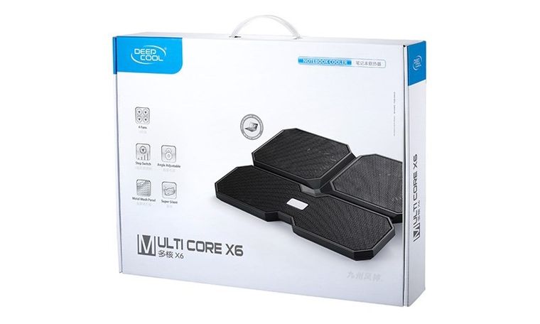 Deepcool, podkładka chłodząca pod laptopa, Multi Core X6