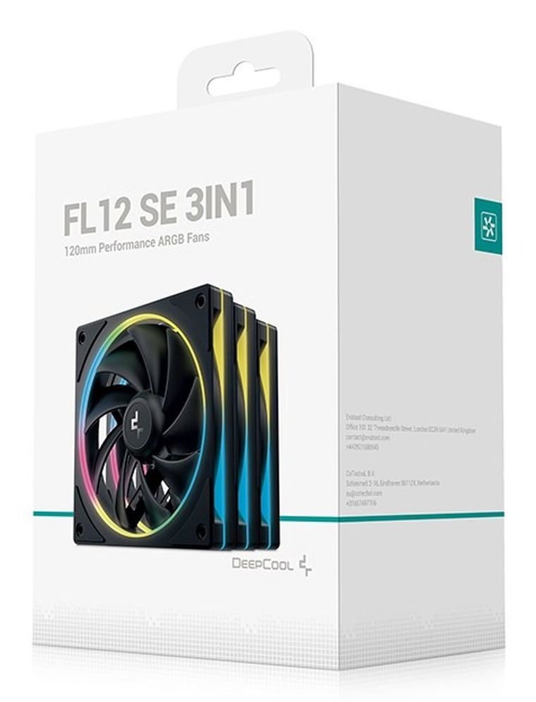 DeepCool, wentylator, 3in1, FL12 SE