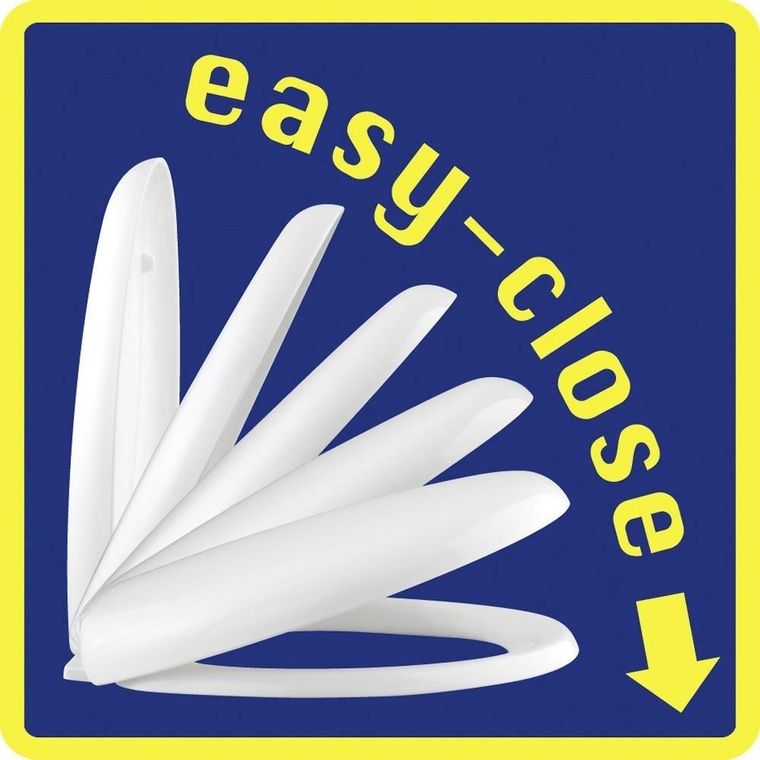 Deska sedesowa z mechanizmem wolnego opadania