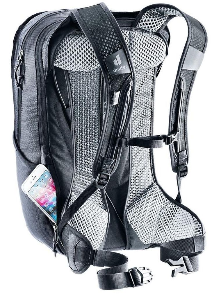 Deuter, Race Air 14+3, plecak rowerowy, black