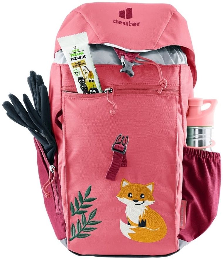 Deuter, Waldfuchs 14, plecak turystyczny, dziecięcy, raspberry
