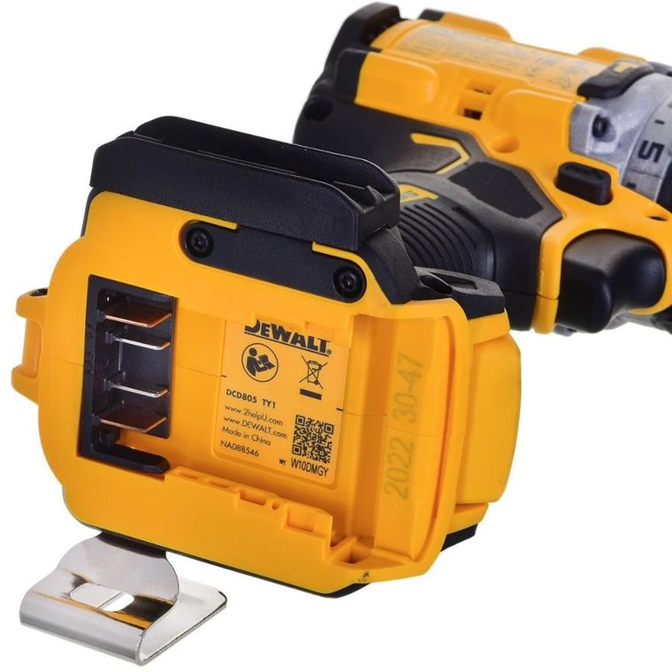 DeWalt, wiertarko-wkrętarka, 18V, BL DCD805NT