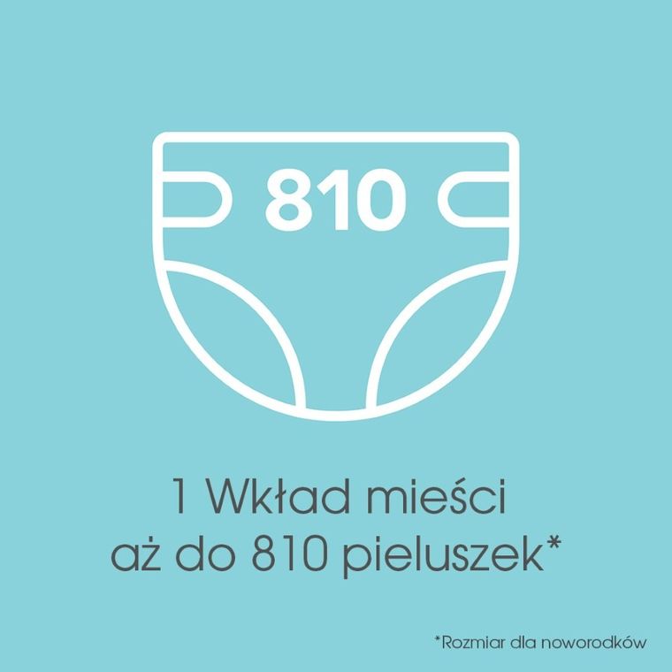 Diaper Genie, wkład do pojemnika na pieluchy XL, ośmiokątny