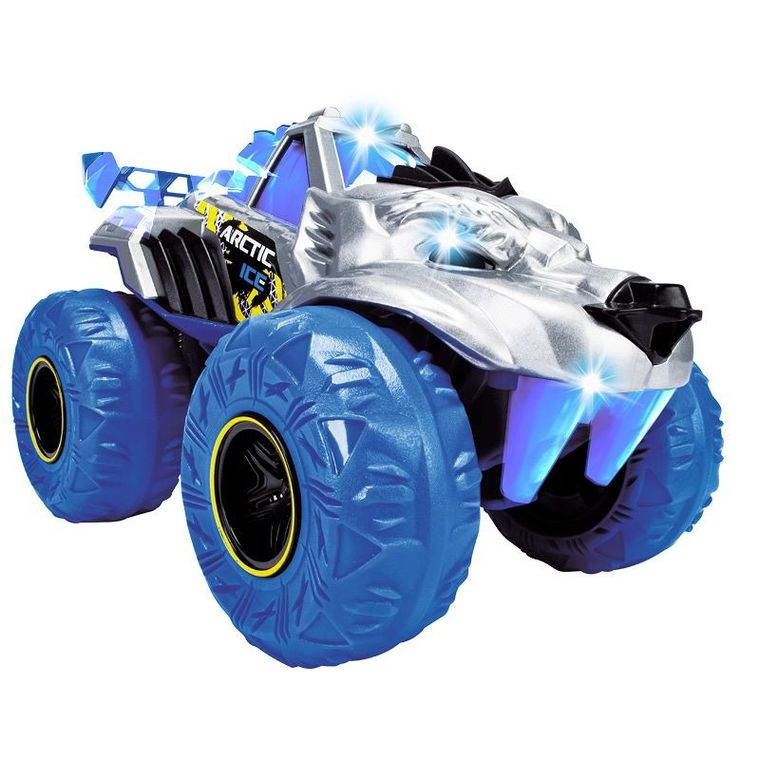 Dickie, Ice Monster, interaktywny pojazd terenowy z funkcją pary, 25 cm