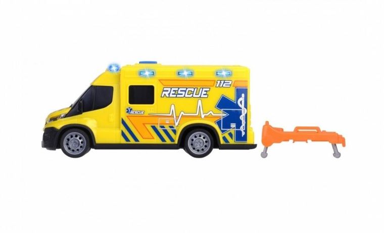 Dickie, Iveco, ambulans, pojazd ratunkowy, 18 cm