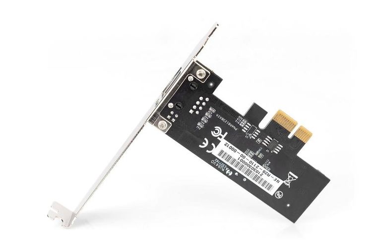 Digitus, karta sieciowa, przewodowa, PCI express, 1xRJ45 2.5 gb, ethernet, 2500mbps, DN-10135