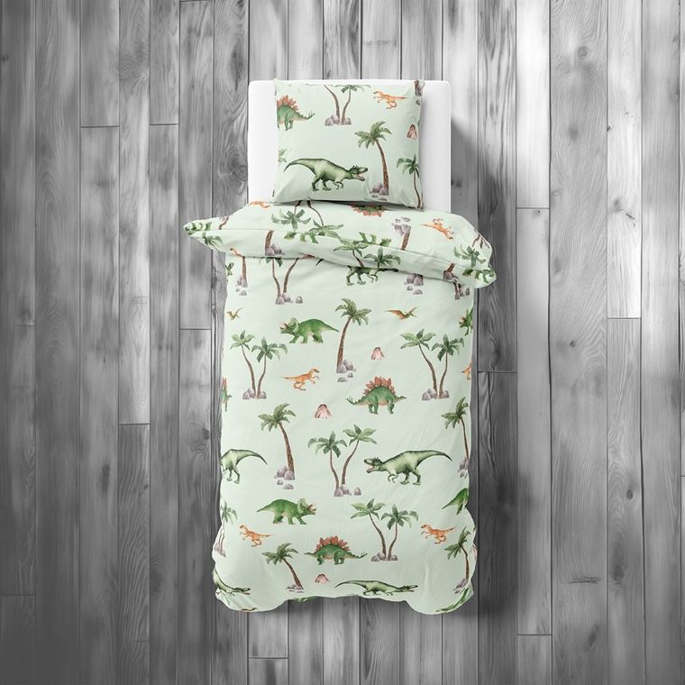 Dinozaury, 2-częściowy komplet pościeli, 140-200 cm
