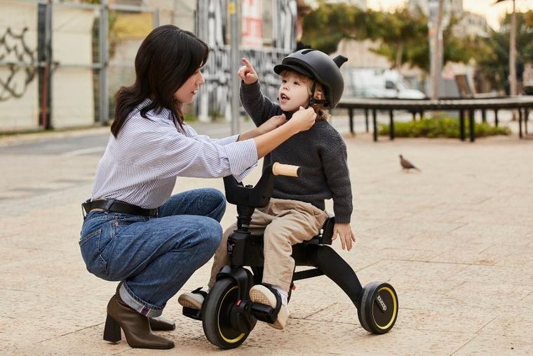 Doona, Liki, kask dziecięcy, czarny, 45-50 cm