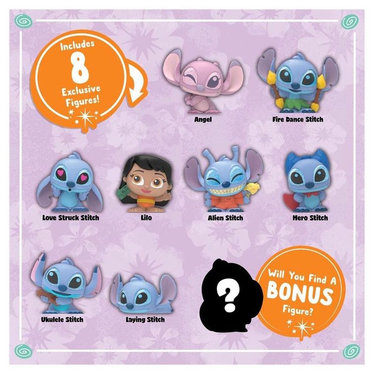Doorables, Lilo i Stitch, zestaw minifigurek, 8 szt.