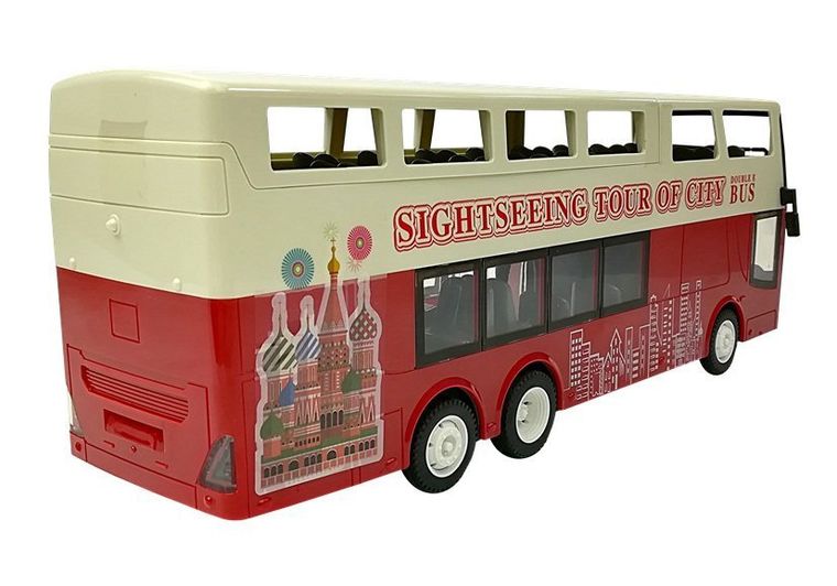 Double E, Autobus Piętrowy, pojazd zdalnie sterowany, 1:18
