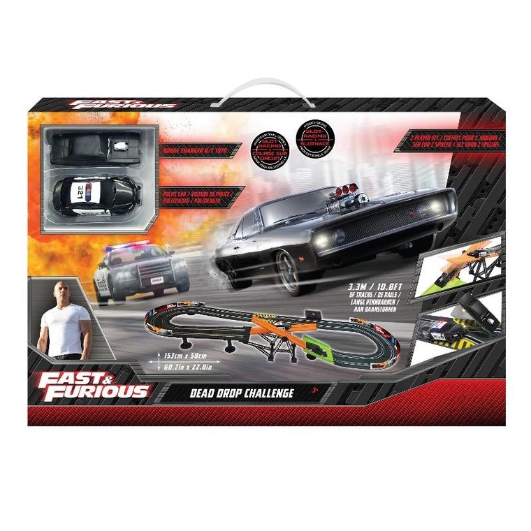 Dragon I, Szybcy i Wściekli, tor wyścigowy z pojazdami, 3,3m