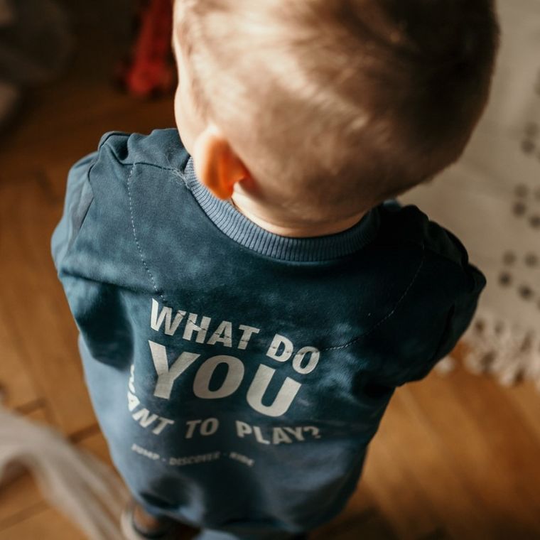 Dres chłopięcy, niebieski, Jump, Eevi