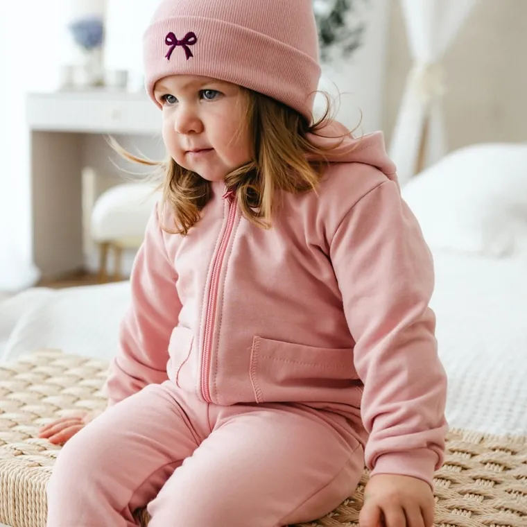 Dres dziewczęcy, różowy, Eevi