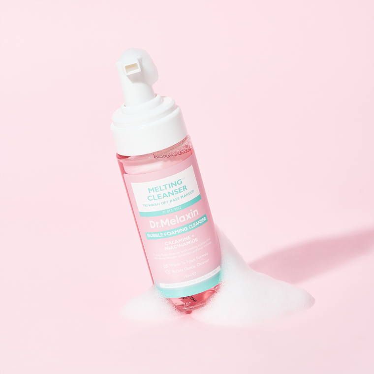 Dr.Melaxin, Melting Line, nawilżająca pianka oczyszczająca do twarzy, 150 ml