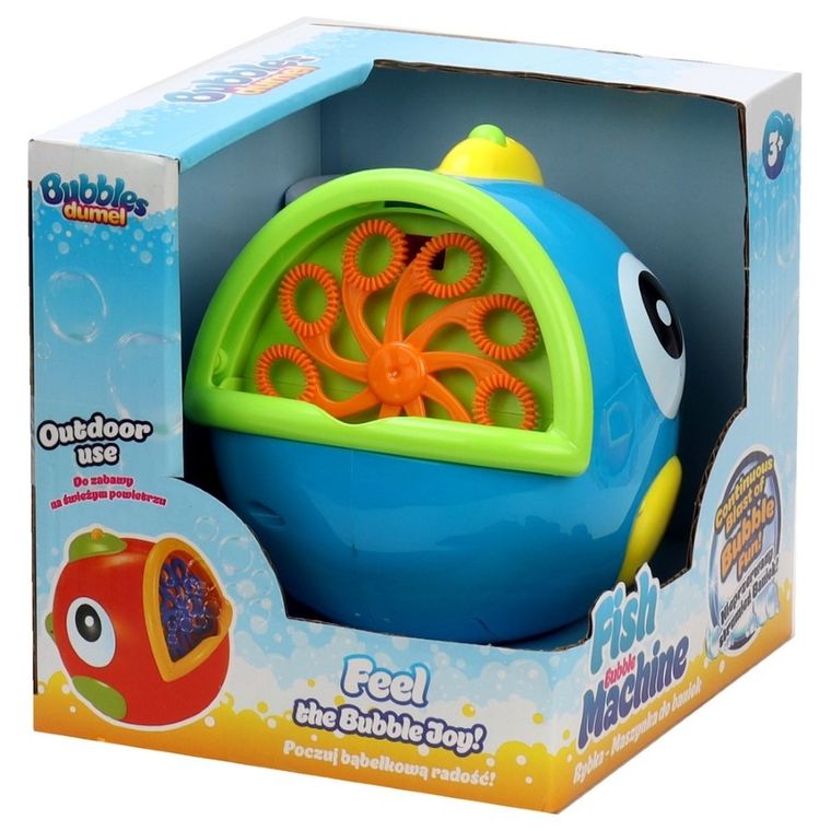 Dumel Discovery, Fish Bubble machine, rybka, maszynka do baniek mydlanych
