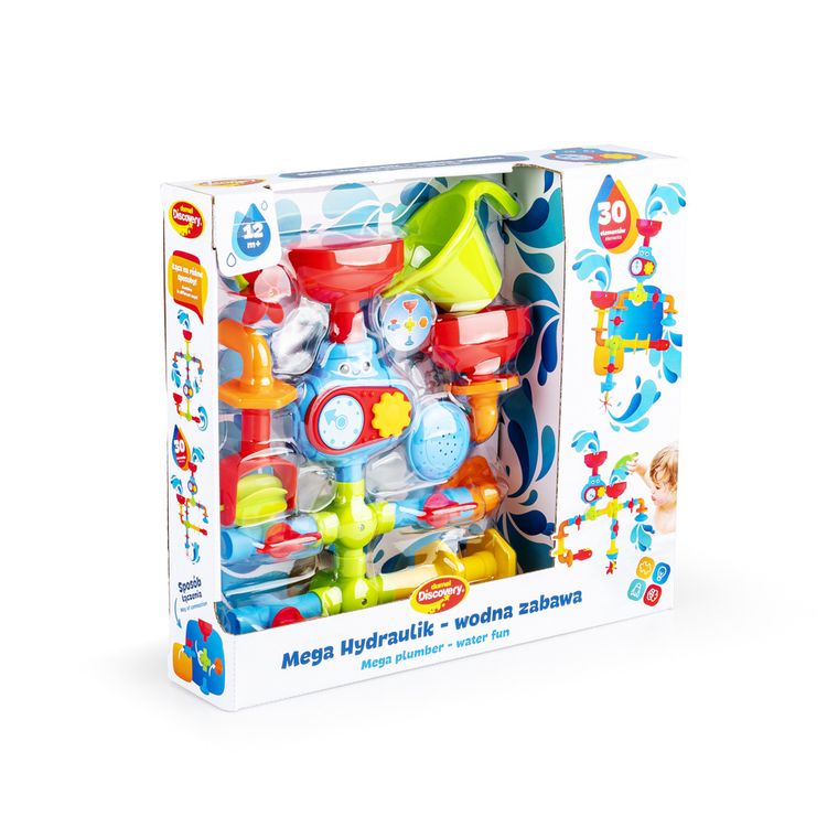 Dumel Discovery, Mega Hydraulik, Wodna Zabawa, zabawka do kąpieli