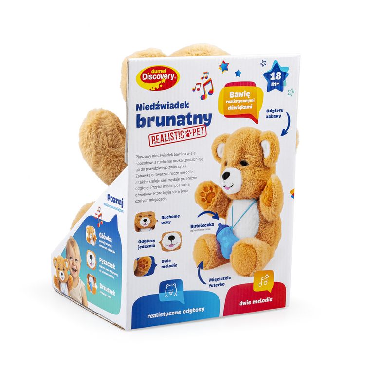 Dumel Discovery, Niedźwiadek brunatny, zabawka interaktywna