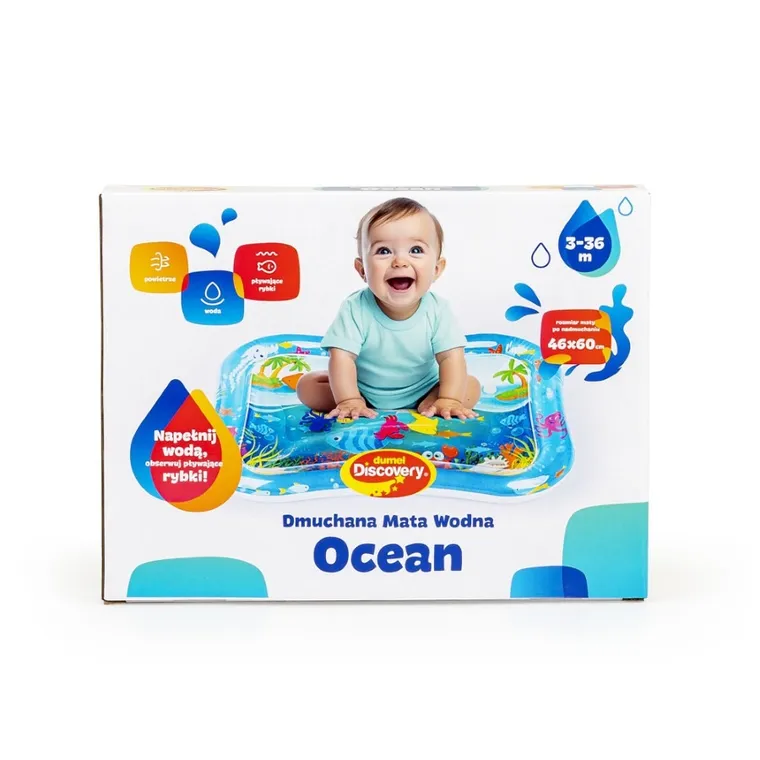 Dumel Discovery, Ocean, dmuchana mata wodna