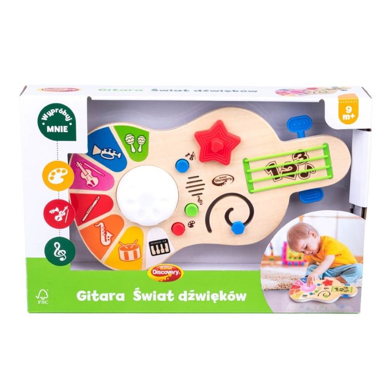 Dumel Discovery, Świat dźwięków, Gitara, zabawka interaktywna