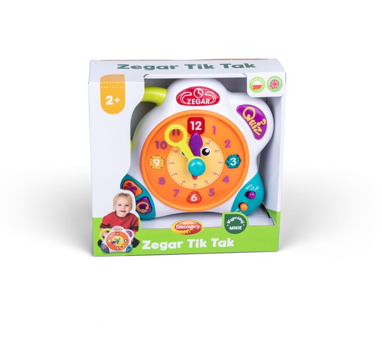 Dumel Discovery, Zegar Tik Tak, zabawka edukacyjna