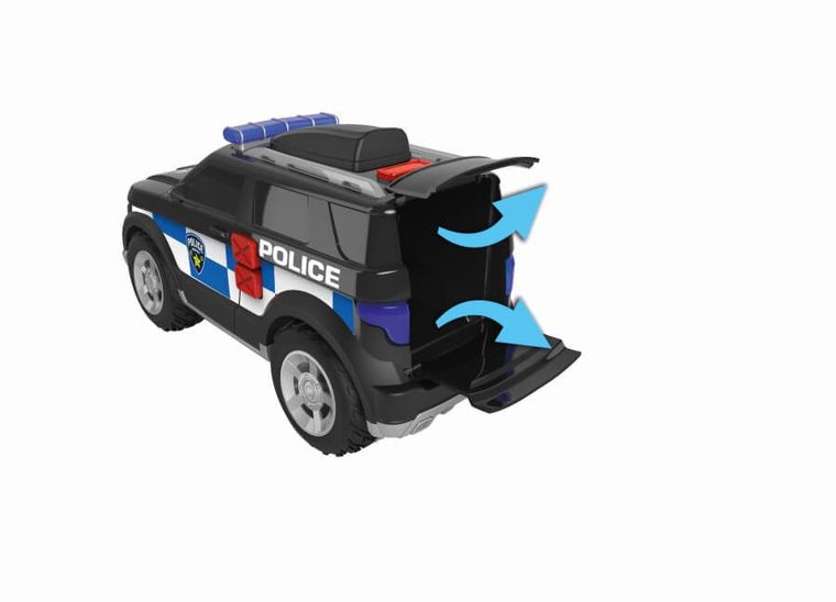 Dumel, Flota Miejska, samochód policji, pojazd interaktywny