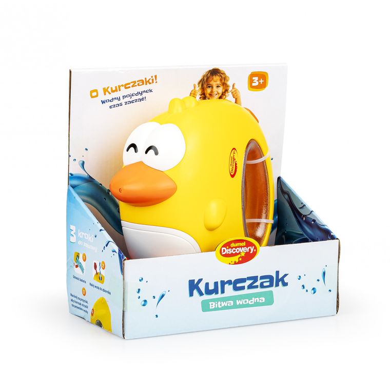 Dumel, Kurczak - Bitwa wodna, pistolet na wodę