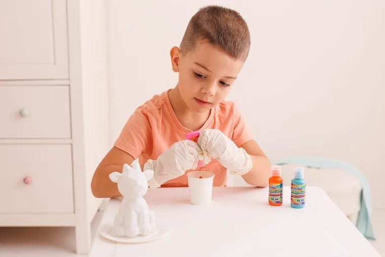 Dumel, Magiczne Malowanie, Lampka krówka, zestaw kreatywny