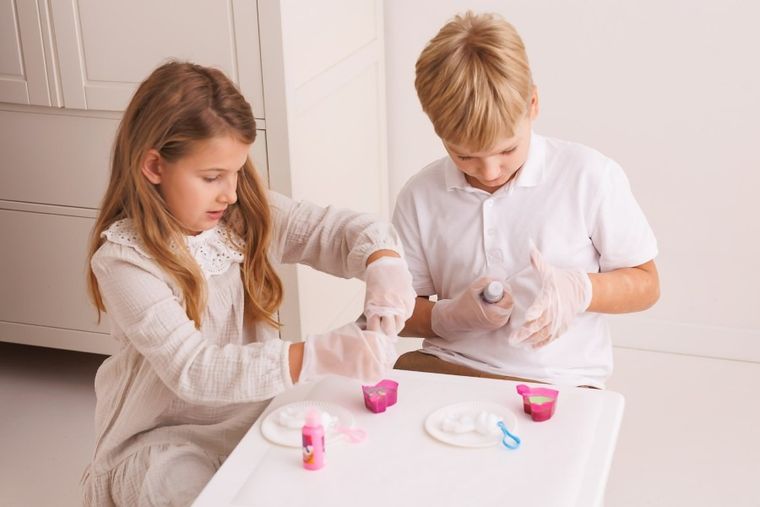 Dumel, Magiczne Malowanie, Misiowe breloczki, zestaw kreatywny