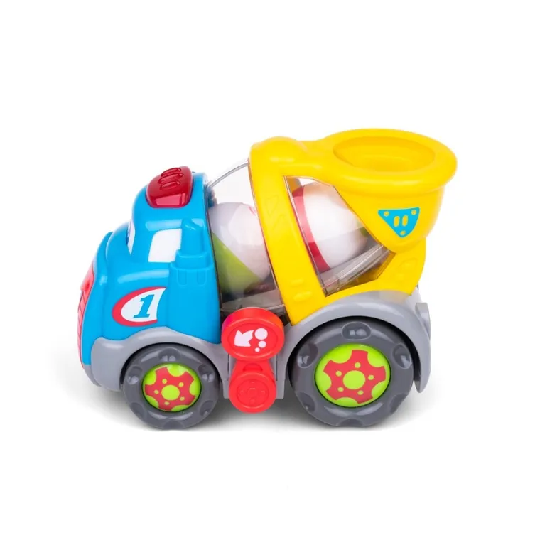 Dumel, Piłeczkowy Benio, pojazd interaktywny z piłeczkami