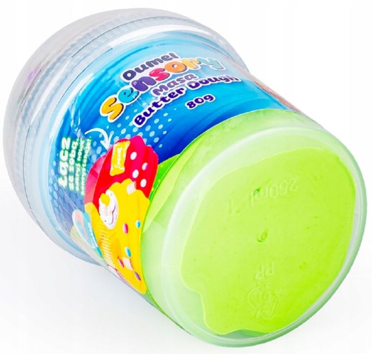 Dumel, Sensory Butter Dough, masa plastyczna w kubeczku, 80g, 1 szt.