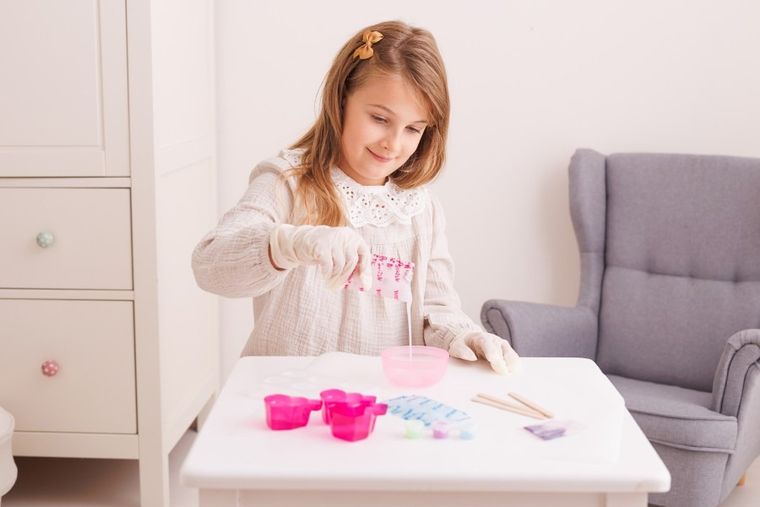 Dumel, Squishy, Kamienie Fluo, zestaw kreatywny