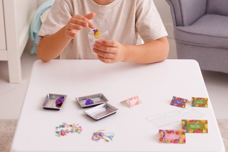 Dumel, Squishy, Zestaw owoców, zestaw kreatywny