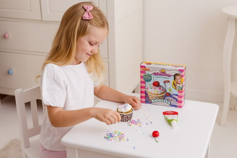 Dumel, Zabawkowe Dekorowanie, babeczka, zestaw kreatywny