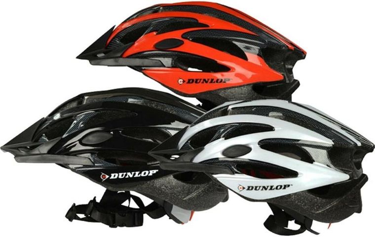 Dunlop, kask rowerowy regulowany, mtb red, rozmiar L 58-61 cm