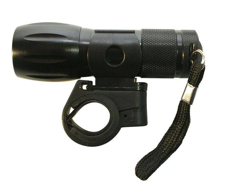 Dunlop, lampka rowerowa 2w1, na przód, 9 LED