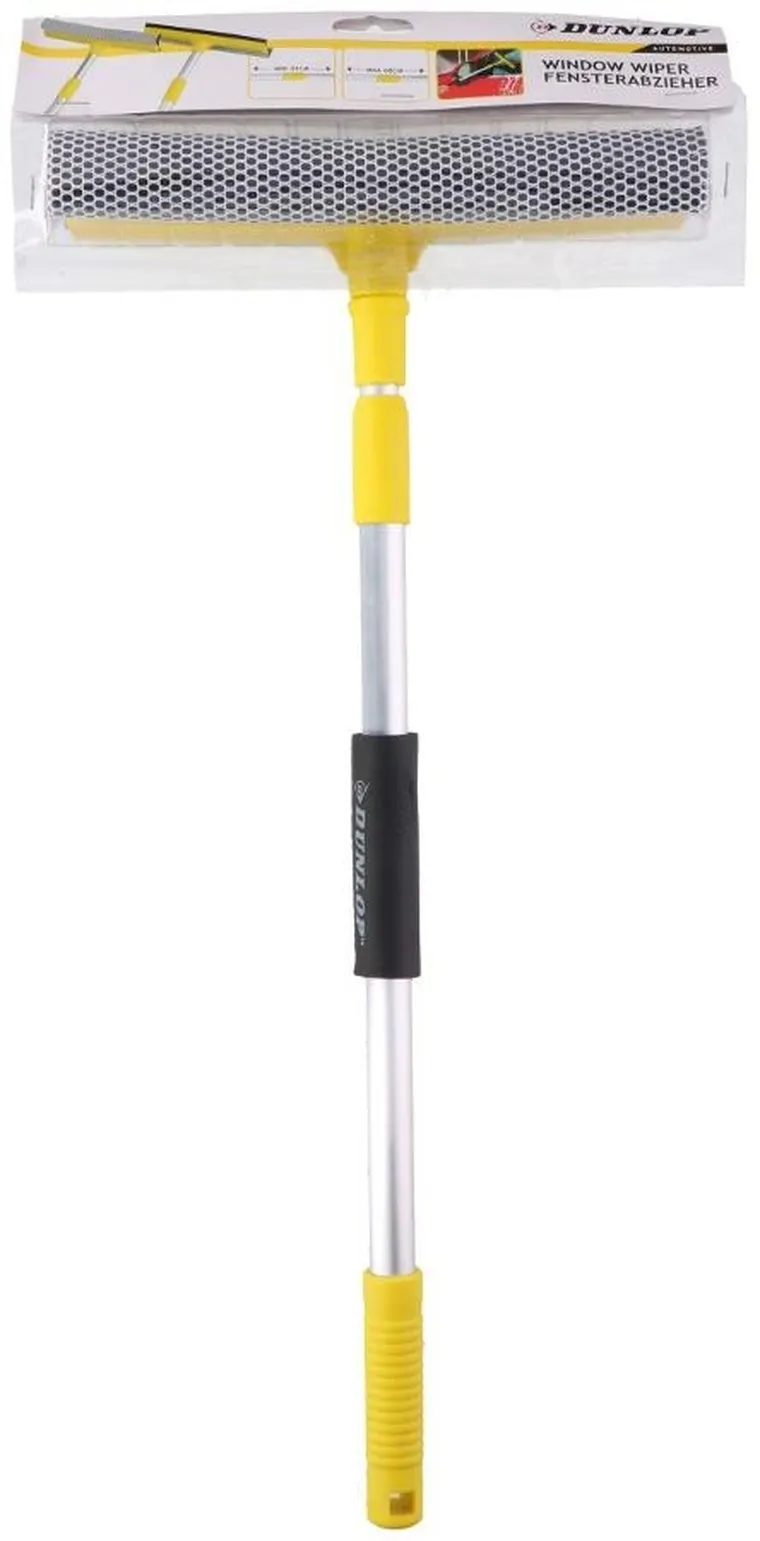 Dunlop, ściągaczka wody z szyb i luster, z regulowanym uchwytem, 43-68 cm