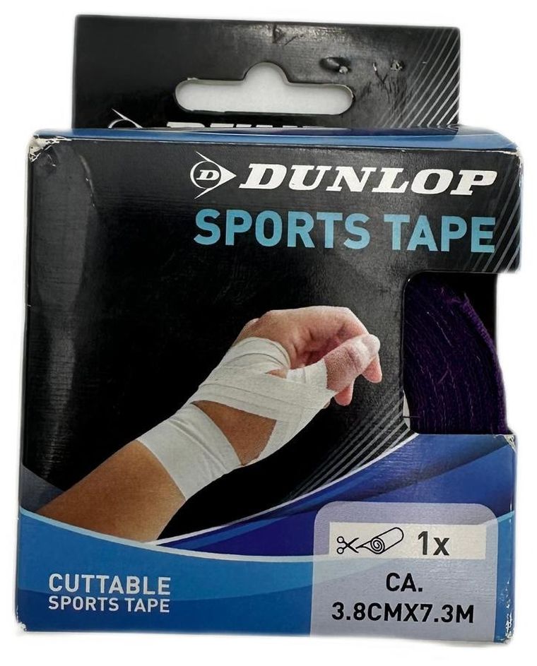 Dunlop, taśma sportowa, kineziologiczna, fioletowa