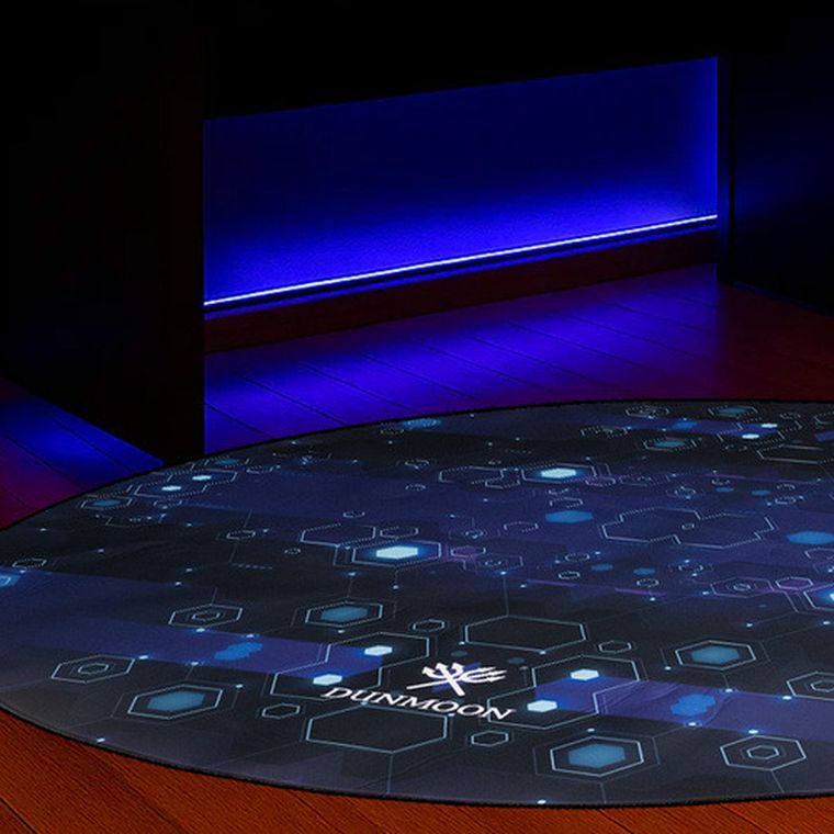 Dunmoon, mata gamingowa pod fotel, okrągła